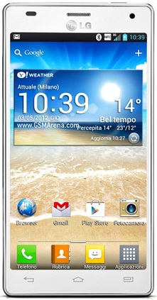 Смартфон LG Optimus 4X HD P880 White - Сосногорск