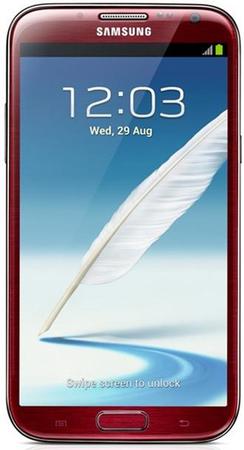 Смартфон Samsung Galaxy Note 2 GT-N7100 Red - Сосногорск